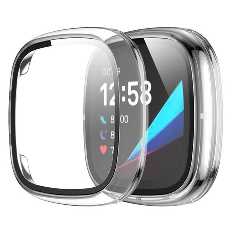 xDfind Tempered Film Integrated PC Watch Protective Cover, For Fitbit Versa 3