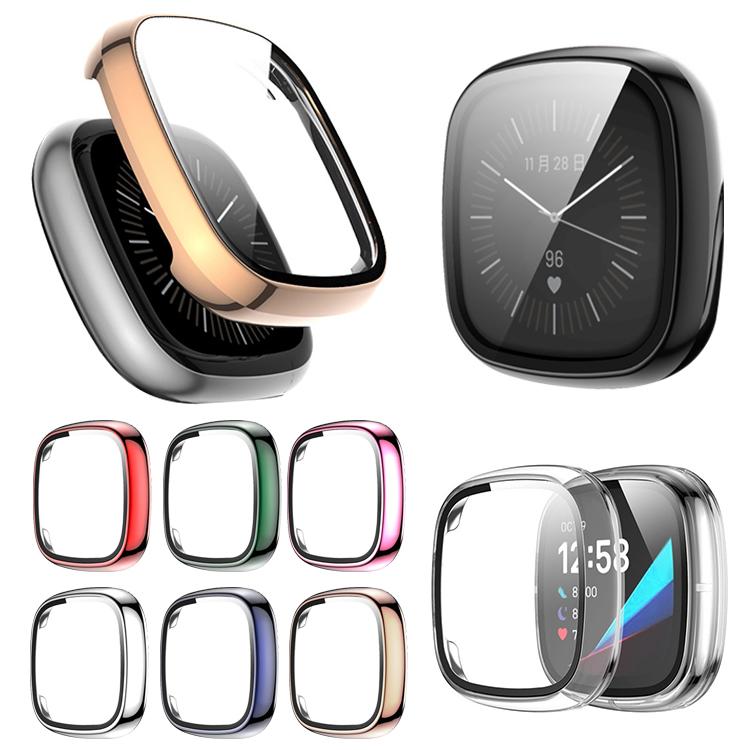 xDfind Tempered Film Integrated PC Watch Protective Cover, For Fitbit Versa 3