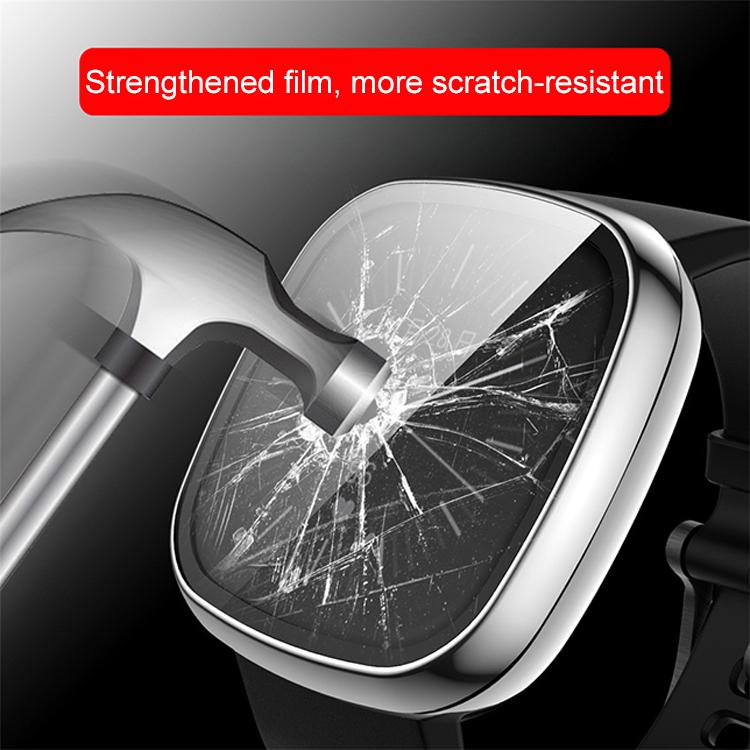 xDfind Tempered Film Integrated PC Watch Protective Cover, For Fitbit Versa 3