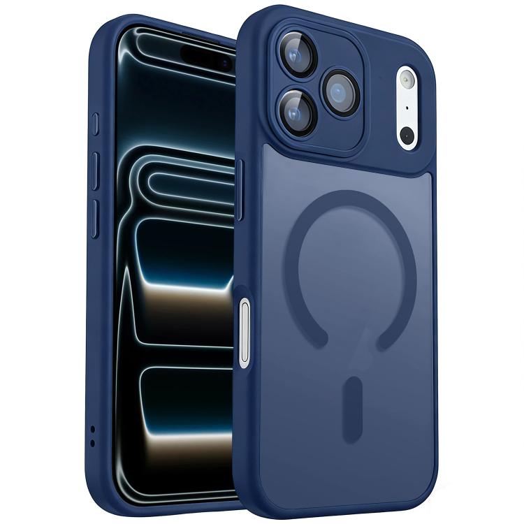 xDfind Skin Feel Magnetic Frosted Phone Case with Lens Film, For iPhone 17 Pro Max