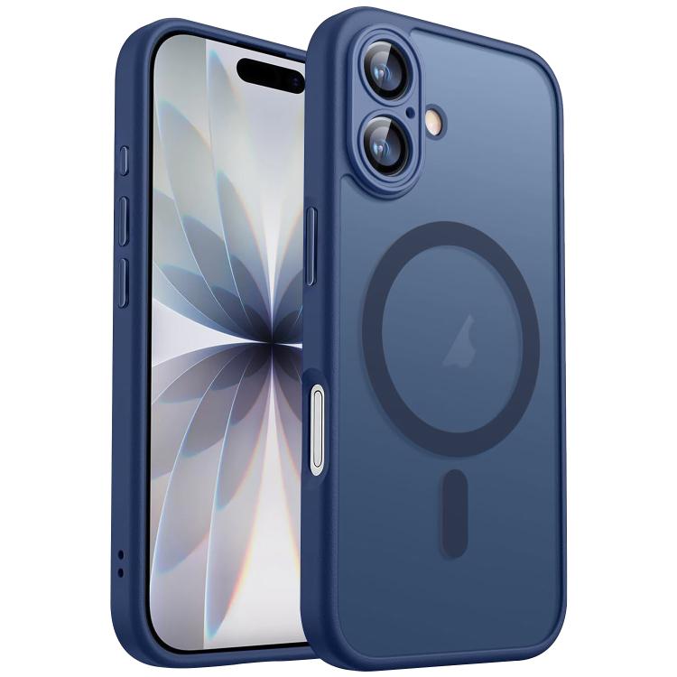 xDfind Skin Feel Magnetic Frosted Phone Case with Lens Film, For iPhone 17