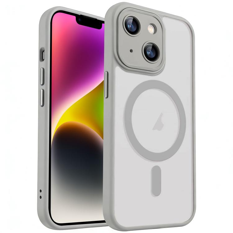 XDcase Skin Feel Magnetic Frosted Phone Case with Lens Film, For iPhone 14