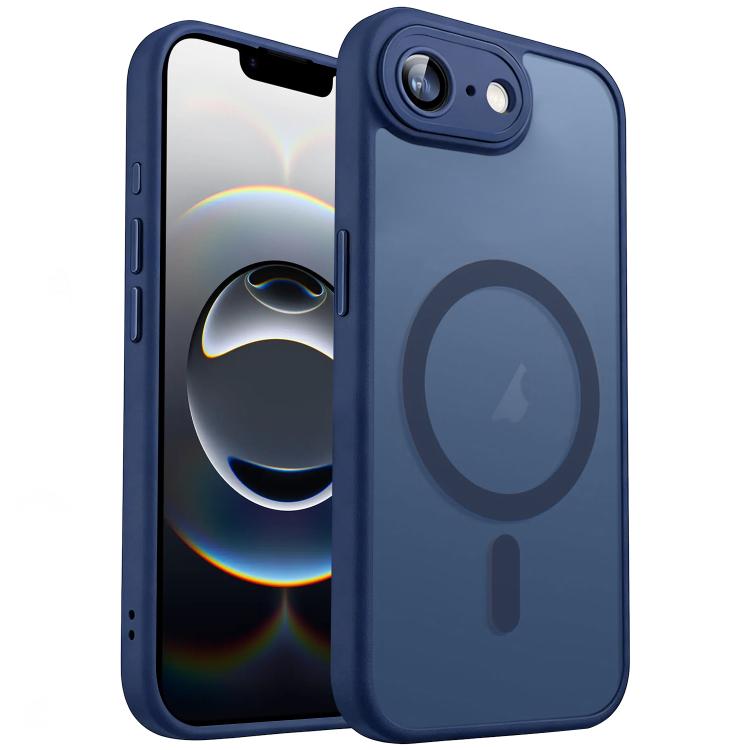 xDfind Skin Feel Magnetic Frosted Phone Case with Lens Film, For iPhone 16e