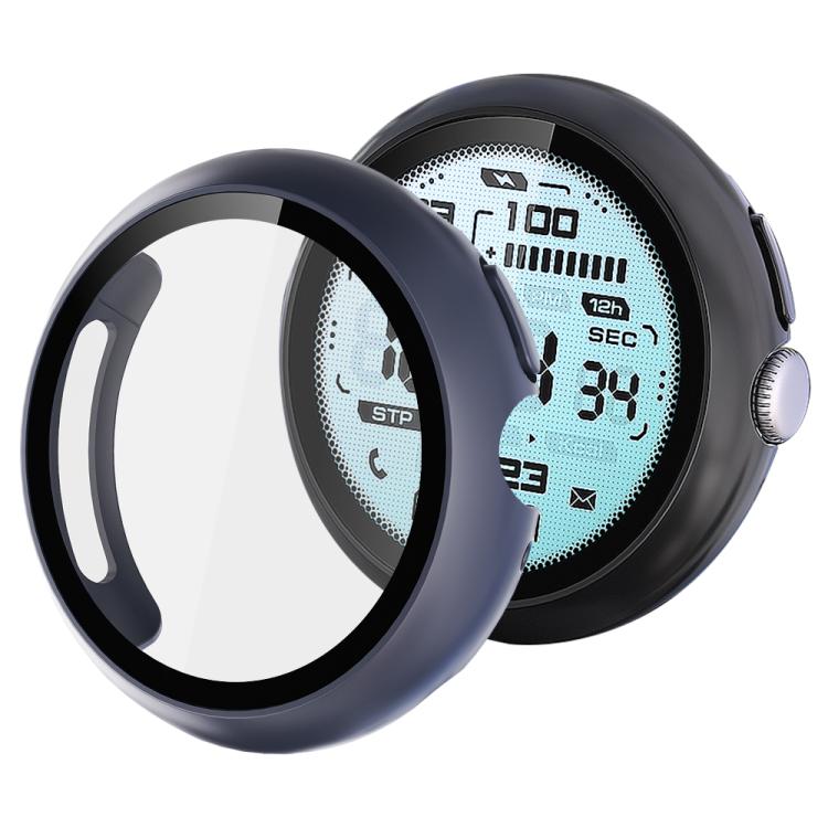 xDfind Tempered Film Integrated Oil Spraying PC Watch Protective Cover, For Google Pixel Watch 4 / 3 45mm