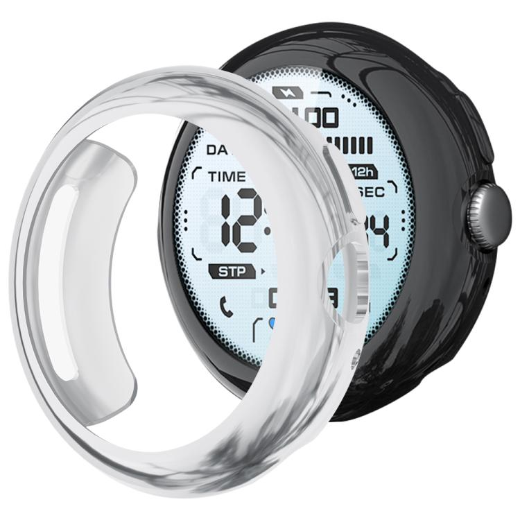 xDfind Tempered Film Integrated TPU Watch Cover, For Google Pixel Watch 4 / 3 45mm