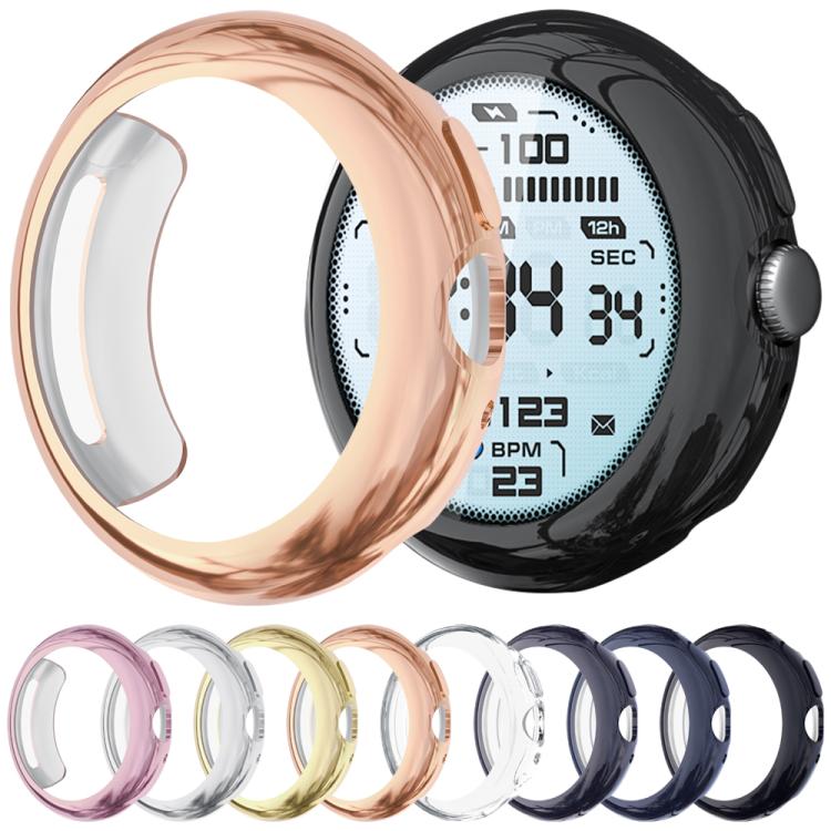 xDfind Tempered Film Integrated TPU Watch Cover, For Google Pixel Watch 4 / 3 45mm