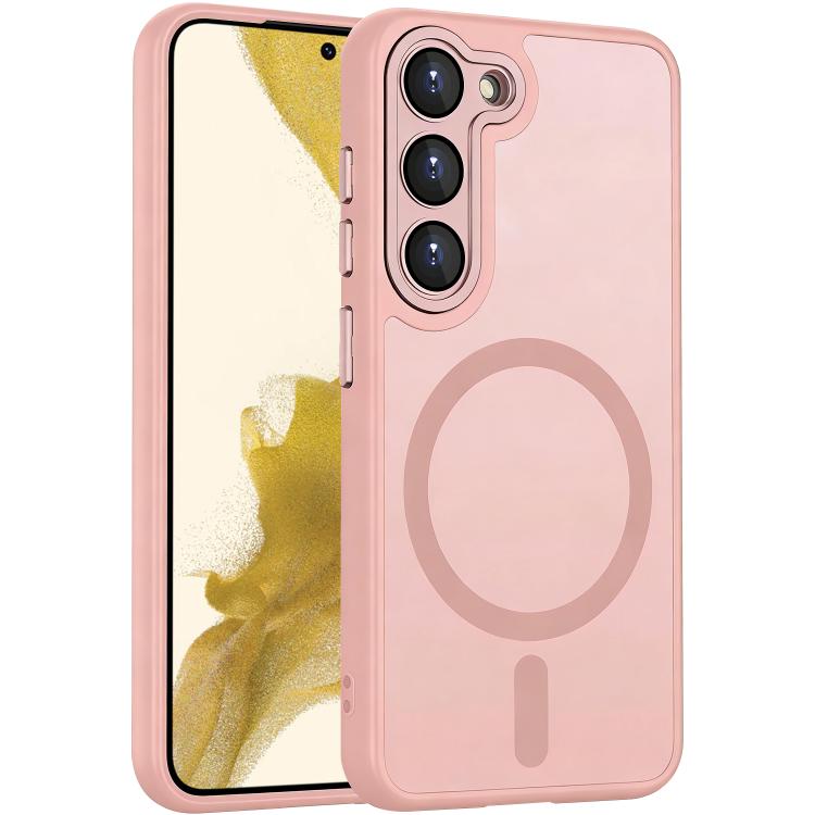 XDcase Skin Feel Magnetic Frosted Phone Case with Lens Film, For Samsung Galaxy S22+ 5G