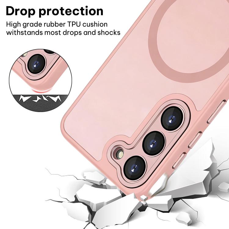 XDcase Skin Feel Magnetic Frosted Phone Case with Lens Film, For Samsung Galaxy S22+ 5G