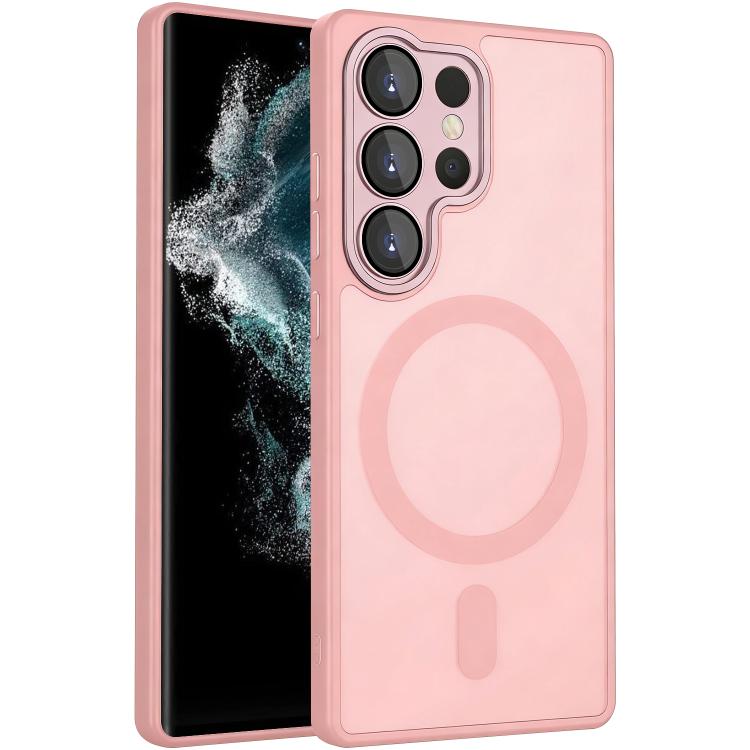 XDcase Skin Feel Magnetic Frosted Phone Case with Lens Film, For Samsung Galaxy S22 Ultra 5G