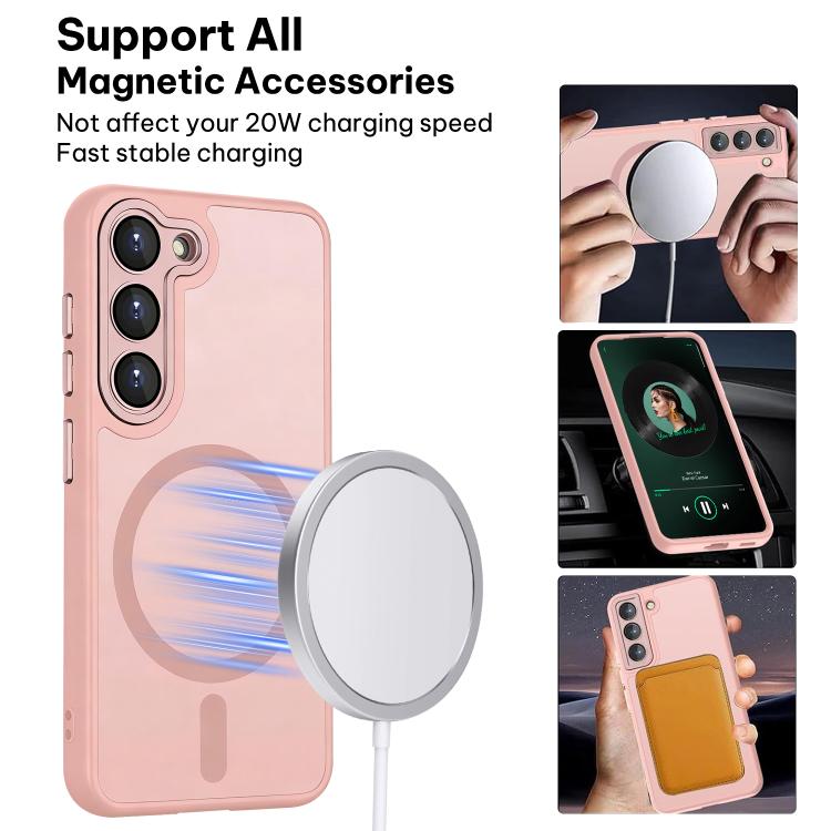 XDcase Skin Feel Magnetic Frosted Phone Case with Lens Film, For Samsung Galaxy S23 5G
