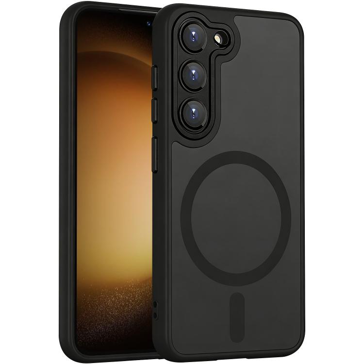 XDcase Skin Feel Magnetic Frosted Phone Case with Lens Film, For Samsung Galaxy S23 5G