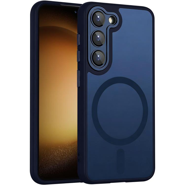XDcase Skin Feel Magnetic Frosted Phone Case with Lens Film, For Samsung Galaxy S23 5G