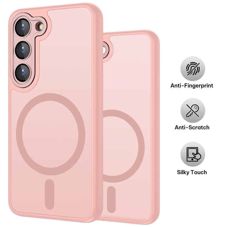 XDcase Skin Feel Magnetic Frosted Phone Case with Lens Film, For Samsung Galaxy S23+ 5G