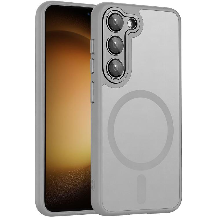 XDcase Skin Feel Magnetic Frosted Phone Case with Lens Film, For Samsung Galaxy S23+ 5G