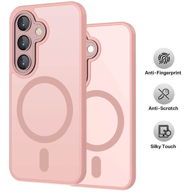 XDcase Skin Feel Magnetic Frosted Phone Case with Lens Film, For Samsung Galaxy S24 FE 5G