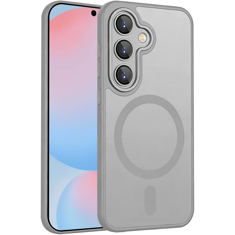 XDcase Skin Feel Magnetic Frosted Phone Case with Lens Film, For Samsung Galaxy S24 FE 5G