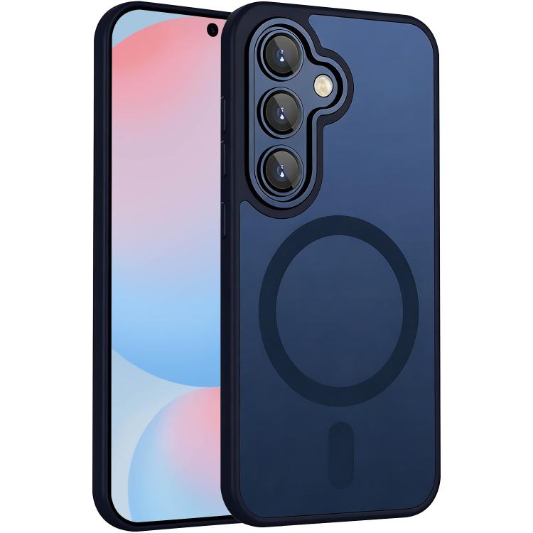 XDcase Skin Feel Magnetic Frosted Phone Case with Lens Film, For Samsung Galaxy S24 FE 5G