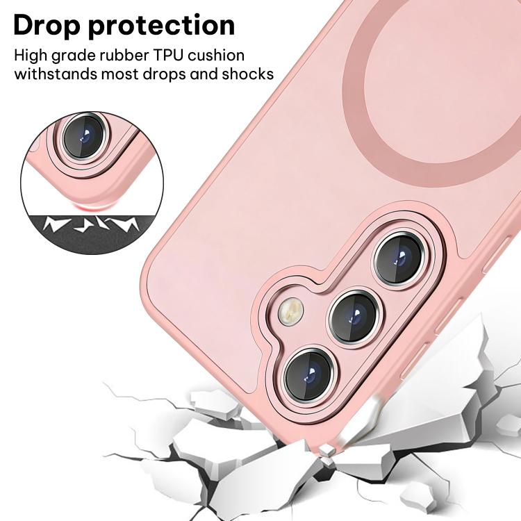XDcase Skin Feel Magnetic Frosted Phone Case with Lens Film, For Samsung Galaxy S25+ / S24+ 5G