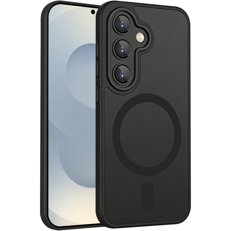 XDcase Skin Feel Magnetic Frosted Phone Case with Lens Film, For Samsung Galaxy S25+ / S24+ 5G