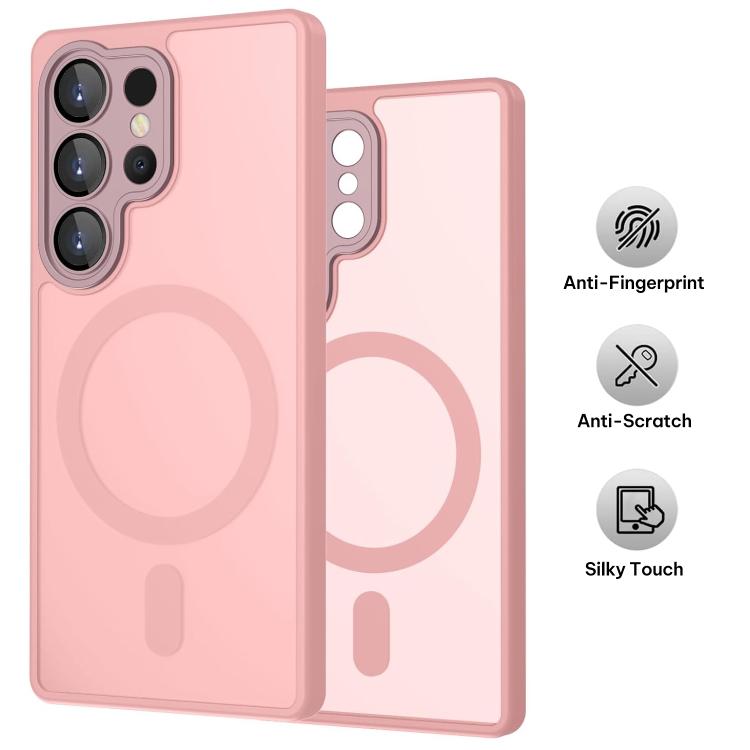 XDcase Skin Feel Magnetic Frosted Phone Case with Lens Film, For Samsung Galaxy S24 Ultra 5G