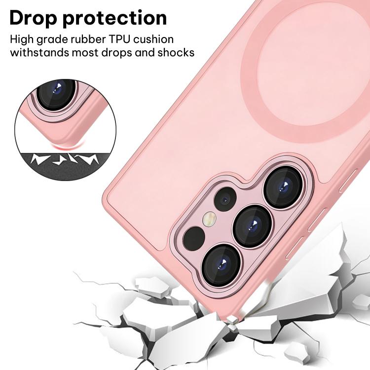 XDcase Skin Feel Magnetic Frosted Phone Case with Lens Film, For Samsung Galaxy S24 Ultra 5G