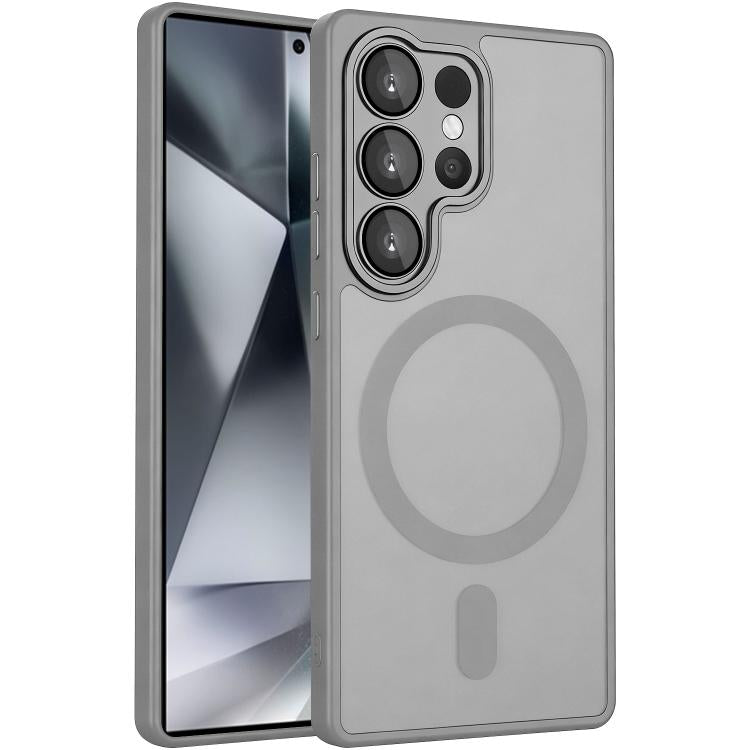 XDcase Skin Feel Magnetic Frosted Phone Case with Lens Film, For Samsung Galaxy S24 Ultra 5G