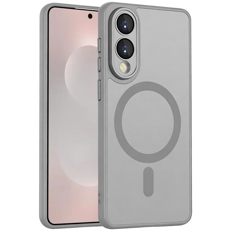 XDcase Skin Feel Magnetic Frosted Phone Case with Lens Film, For Samsung Galaxy S25 Edge 5G