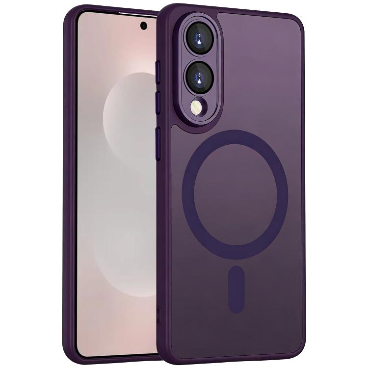 XDcase Skin Feel Magnetic Frosted Phone Case with Lens Film, For Samsung Galaxy S25 Edge 5G