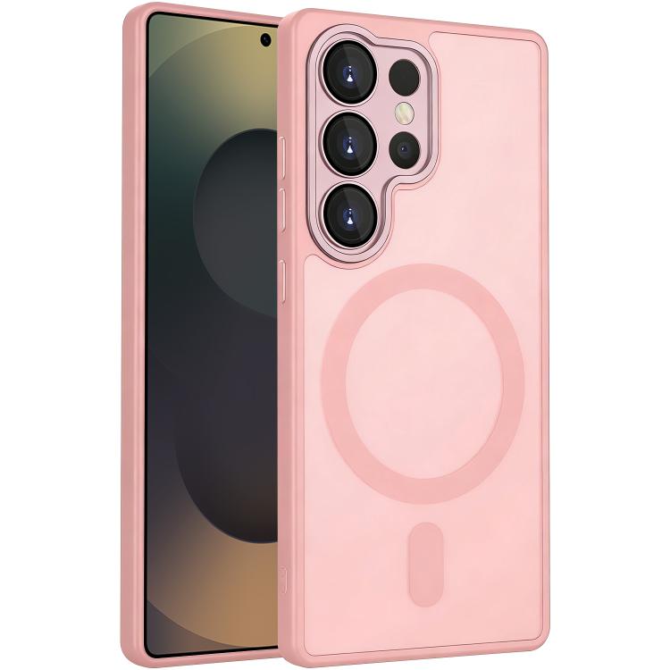 XDcase Skin Feel Magnetic Frosted Phone Case with Lens Film, For Samsung Galaxy S25 Ultra 5G