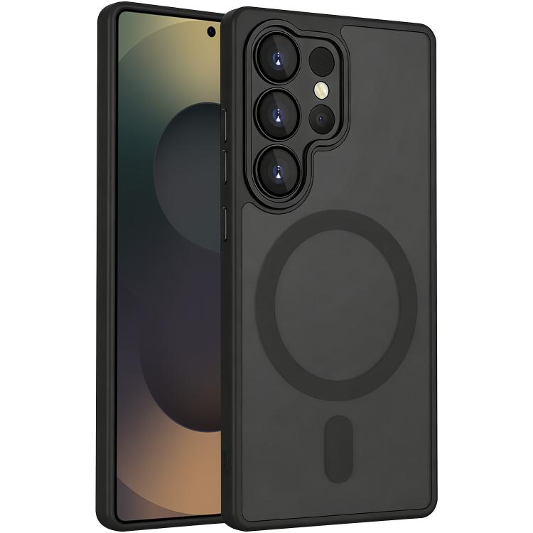 XDcase Skin Feel Magnetic Frosted Phone Case with Lens Film, For Samsung Galaxy S25 Ultra 5G