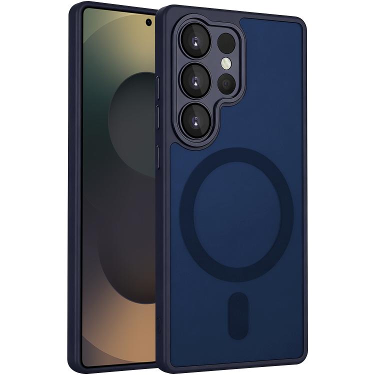 XDcase Skin Feel Magnetic Frosted Phone Case with Lens Film, For Samsung Galaxy S25 Ultra 5G