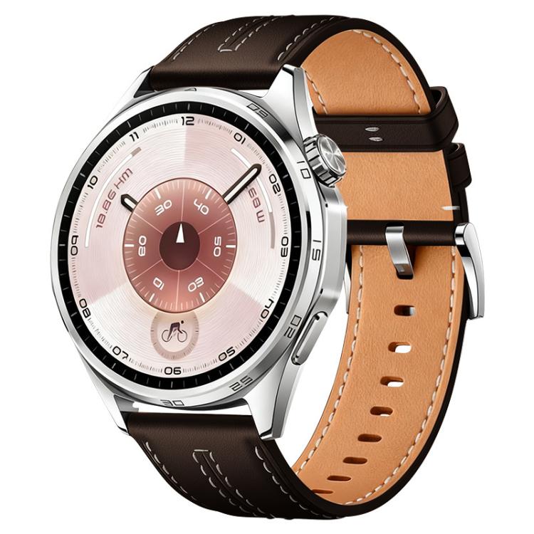 xDfind Composite Cowhide Texture Vegan Leather Watch Band, 18mm For Huawei Watch GT 6 41mm