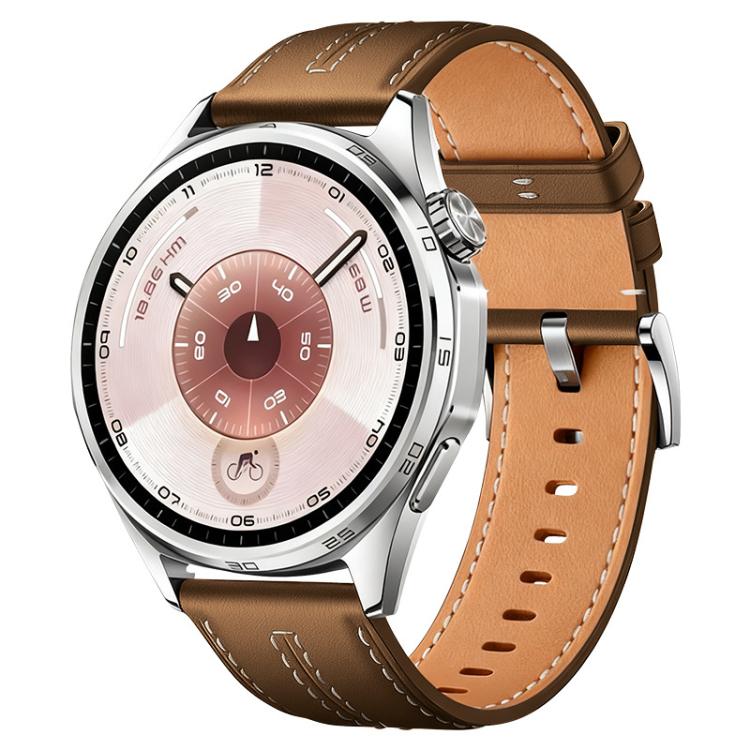 xDfind Composite Cowhide Texture Vegan Leather Watch Band, 18mm For Huawei Watch GT 6 41mm