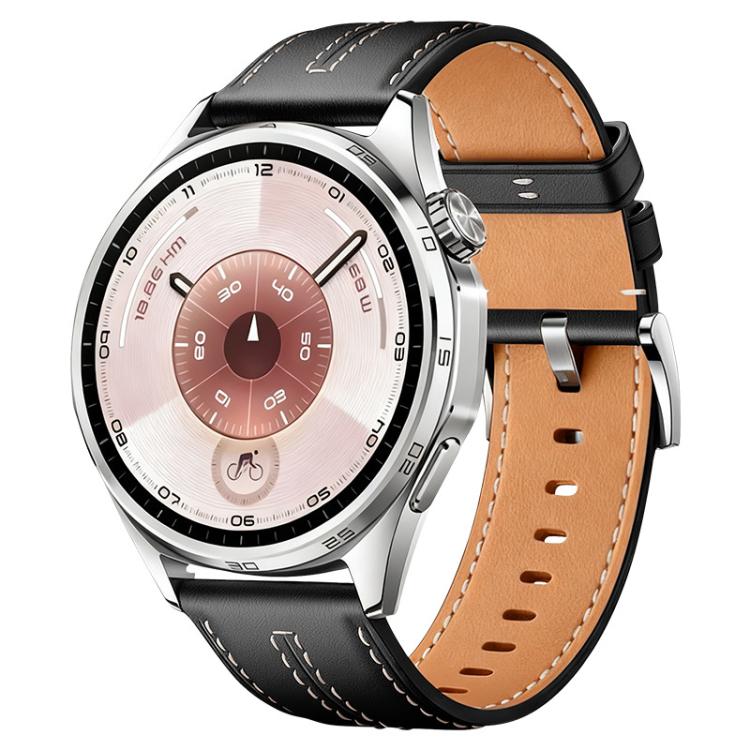 xDfind Composite Cowhide Texture Vegan Leather Watch Band, 22mm