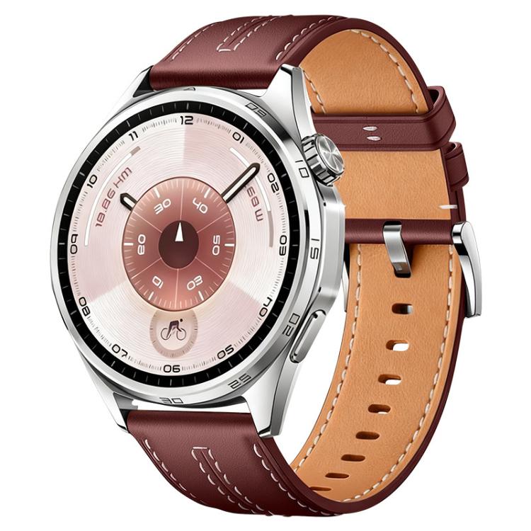 xDfind Composite Cowhide Texture Vegan Leather Watch Band, 22mm