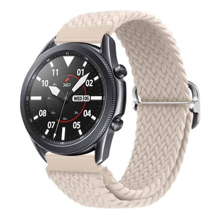 xDfind Sliding Buckle Nylon Braided Watch Band, 22mm