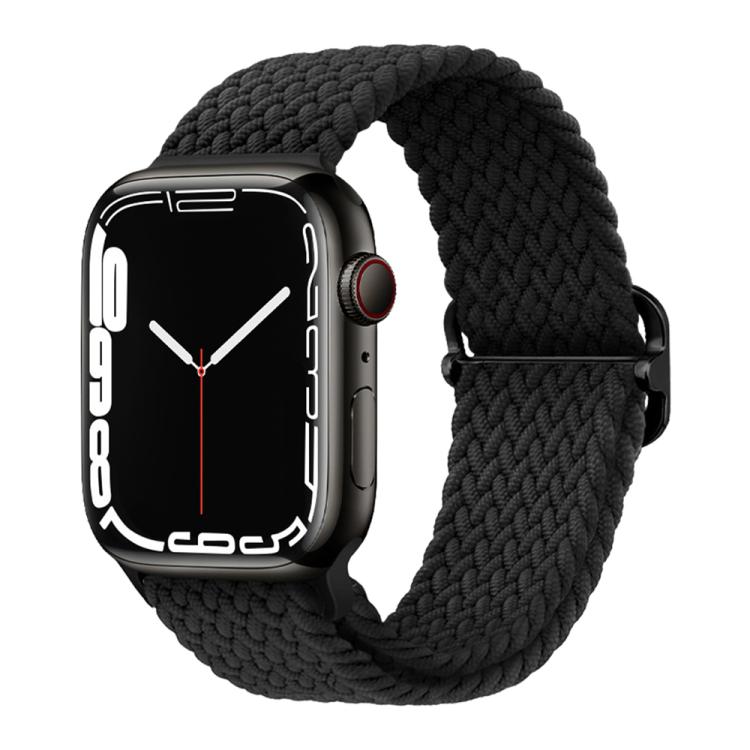 xDfind Sliding Buckle Nylon Braided Watch Band, For Apple Watch 42 / 44 / 45 / 46 / 49mm