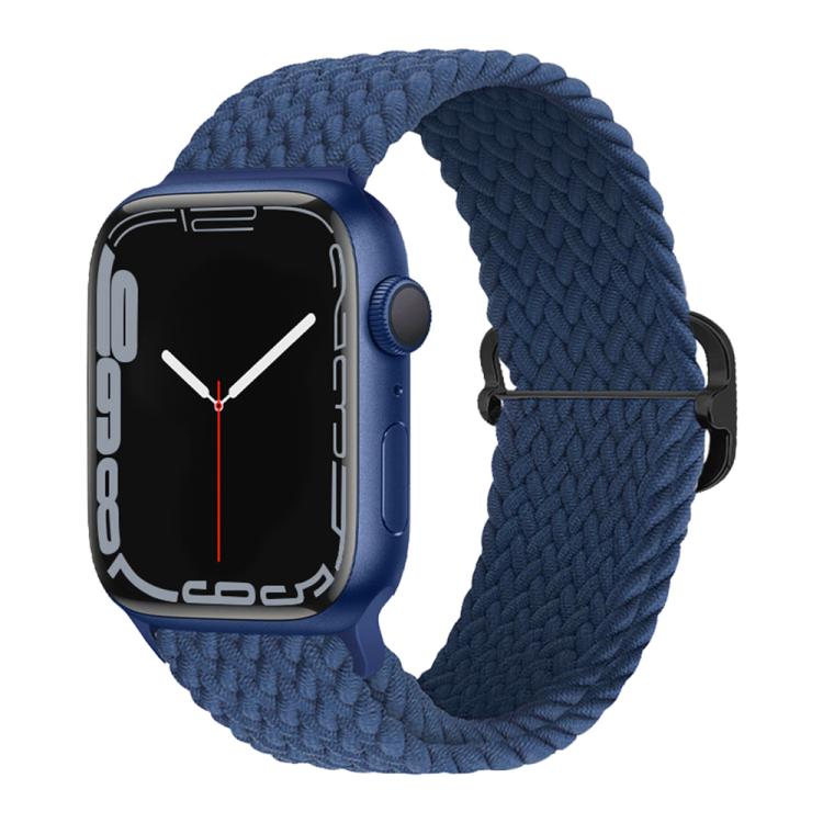 xDfind Sliding Buckle Nylon Braided Watch Band, For Apple Watch 42 / 44 / 45 / 46 / 49mm