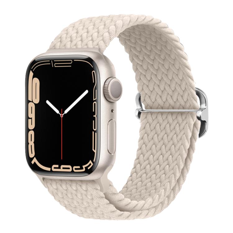 xDfind Sliding Buckle Nylon Braided Watch Band, For Apple Watch 42 / 44 / 45 / 46 / 49mm