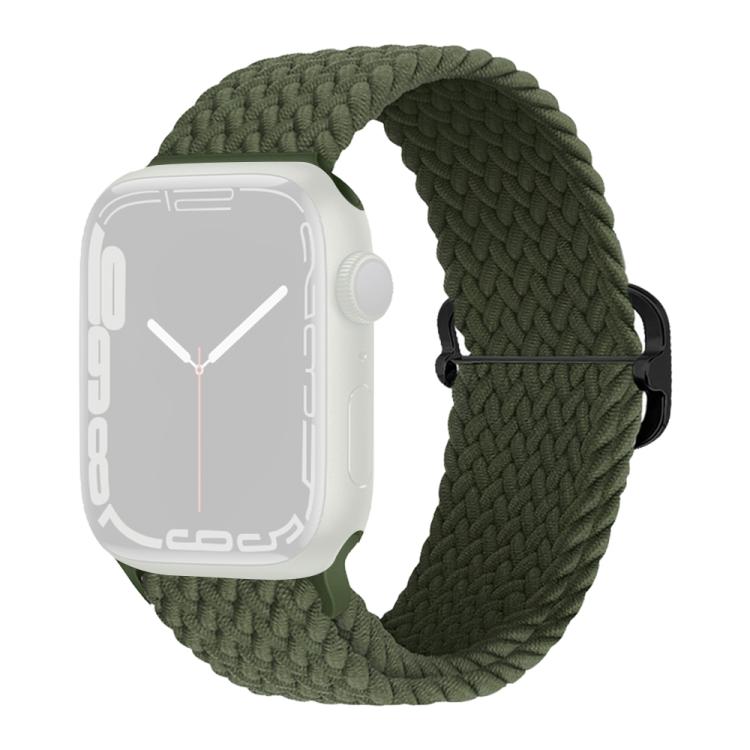 xDfind Sliding Buckle Nylon Braided Watch Band, For Apple Watch 38 / 40 / 41 / S11 42mm