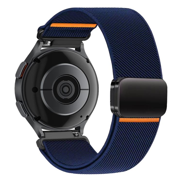 xDfind Flat-head  Elastic Nylon Magnetic Buckle Watch Band, 22mm