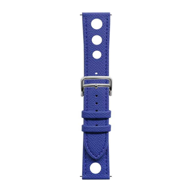 xDfind Flat-head Hole Palm Texture Vegan Leather Watch Band, 20mm