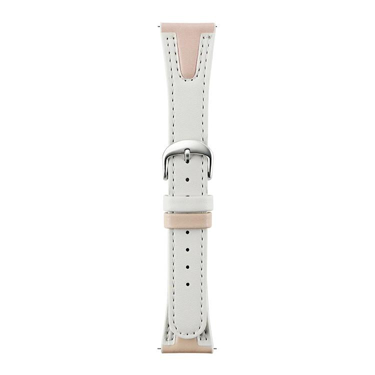 xDfind Flat-head Jelly Vegan Leather Watch Band, 20mm