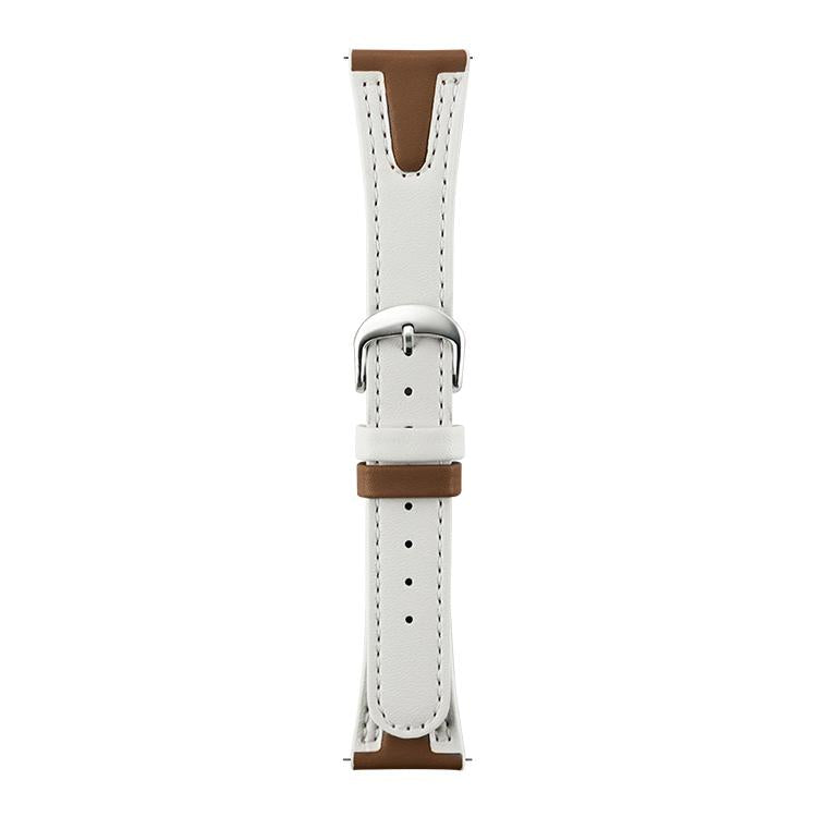 xDfind Flat-head Jelly Vegan Leather Watch Band, 22mm