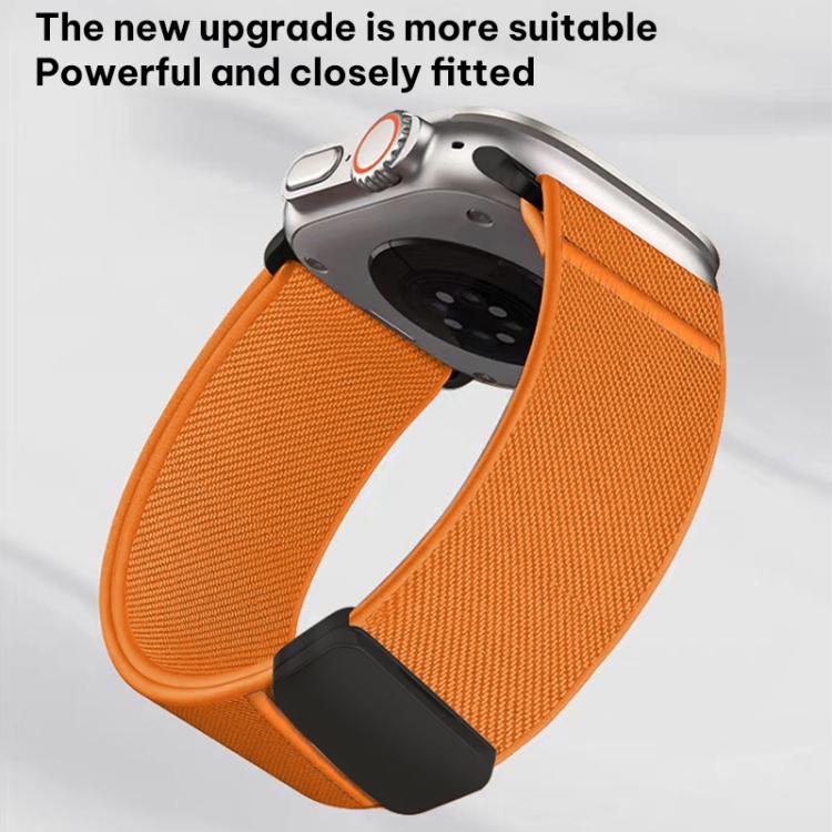 xDfind Elastic Nylon Magnetic Buckle Watch Band, For Apple Watch 42 / 44 / 45 / 46 / 49mm