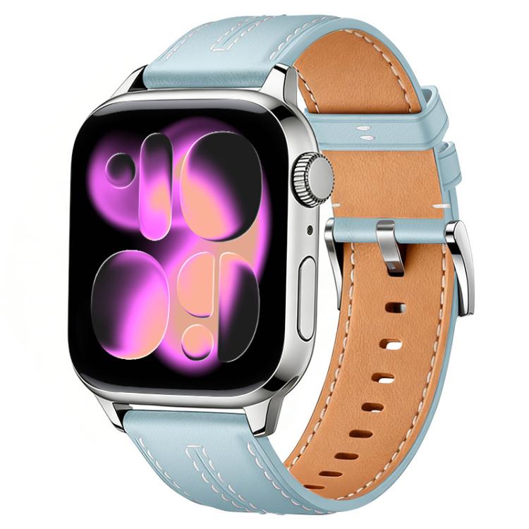 xDfind Composite Cowhide Texture Vegan Leather Watch Band, For Apple Watch 42 / 44 / 45 / 46 / 49mm