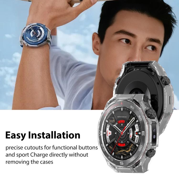 xDfind Hollow PC Watch Protective Cover with Tempered Film, For Huawei Watch Ultimate 2