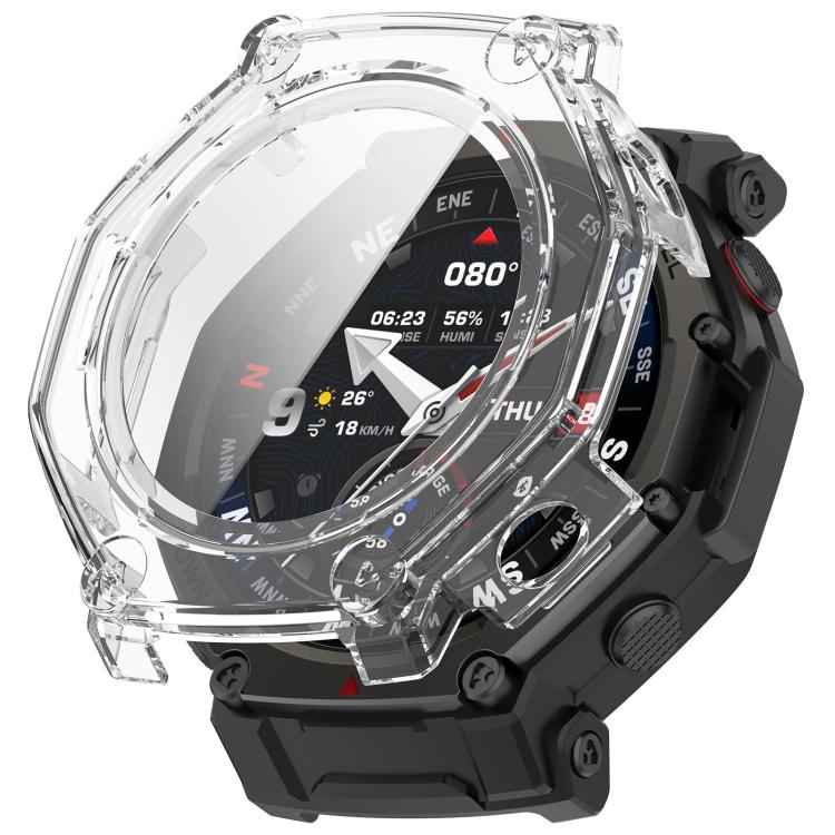 xDfind Tempered Film Integrated PC Watch Protective Cover, For Amazfit T-Rex 3 Pro 48mm