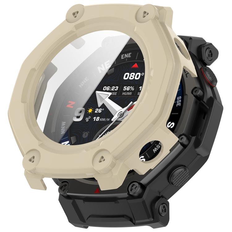 xDfind Tempered Film Integrated PC Watch Protective Cover, For Amazfit T-Rex 3 Pro 48mm