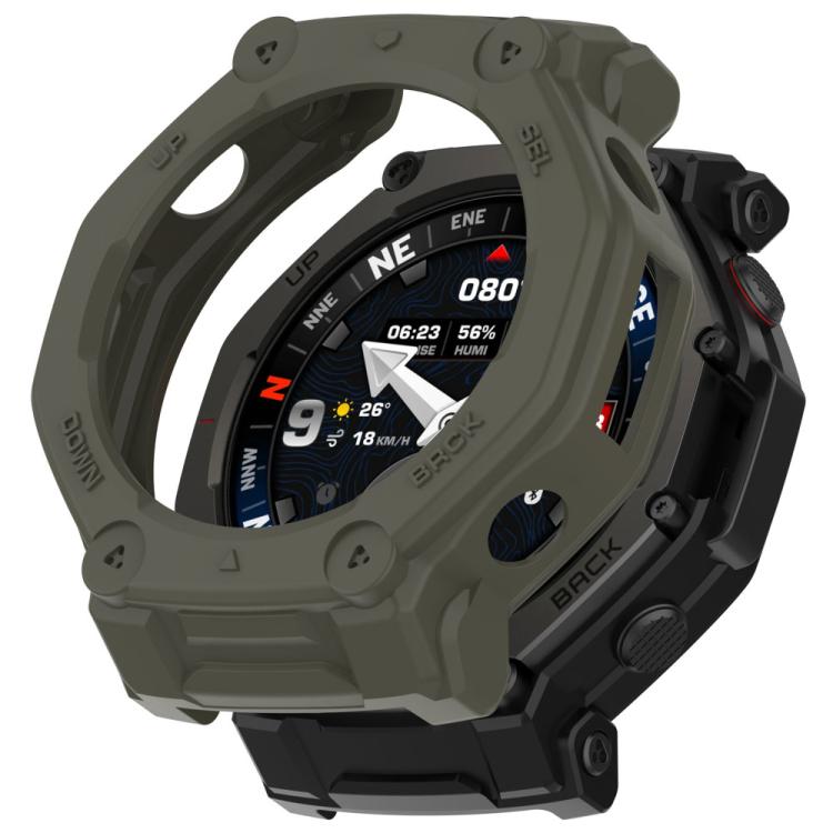 xDfind Half Coverage Hollow TPU Watch Protective Cover, For Amazfit T-Rex 3 Pro 48mm
